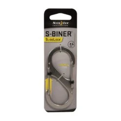 S-Biner SlideLock #4 (Stainless Steel) -Camping Promotion go 000912 z