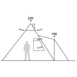 Robens Kiowa 10 Person Tipi Tent -Camping Promotion go 044108 g