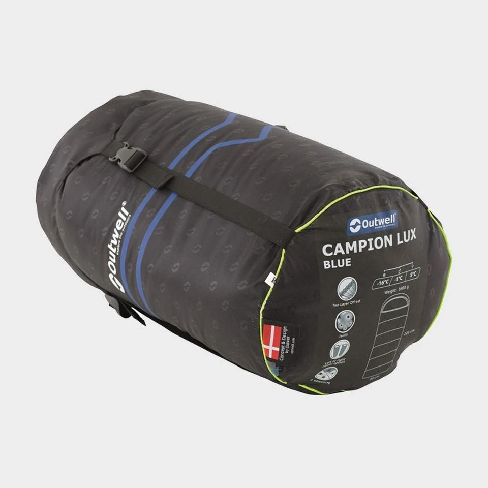 Outwell Campion Lux Single Sleeping Bag 7 Outwell Campion Lux Single Sleeping Bag - Image 7