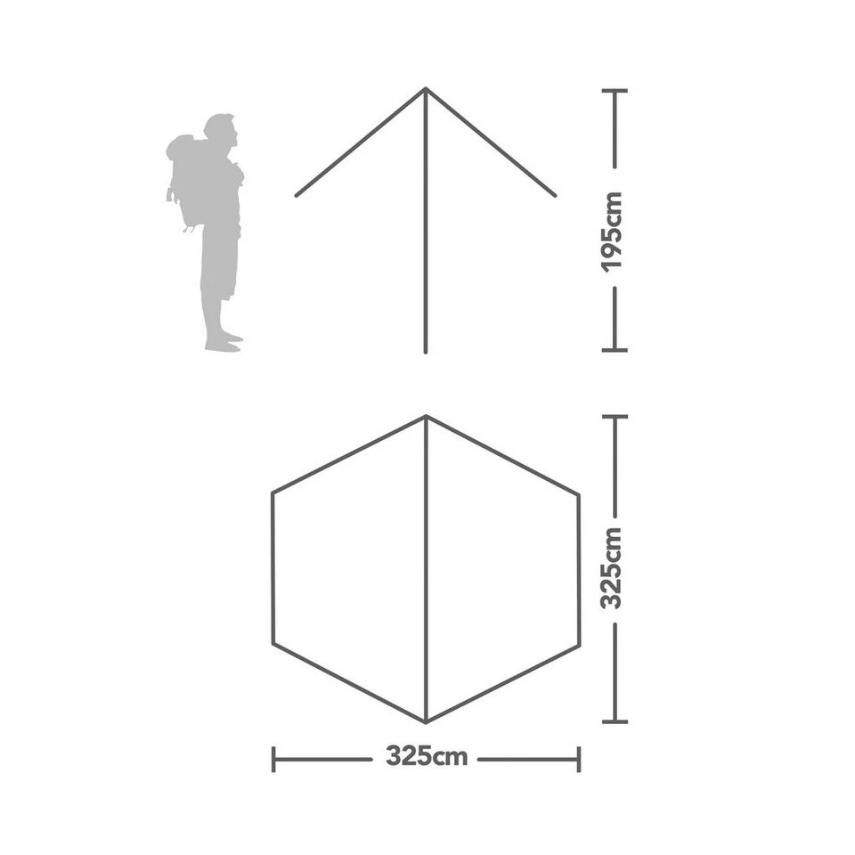 Universal Tarp Shelter 2 Universal Tarp Shelter - Image 2