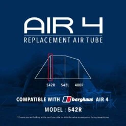 Air 4 Replacement Air Tube (Front - 542R) 5 Air 4 Replacement Air Tube (Front - 542R) -Camping Promotion go 190059 z
