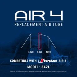 Air 4 Replacement Air Tube (Middle - 542L) -Camping Promotion go 190062 z