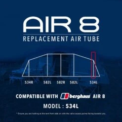 Air 8 Replacement Air Tube (534L) -Camping Promotion go 190088 z