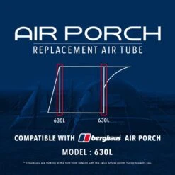Air Porch Replacement Air Tube 630L -Camping Promotion go 215202 z