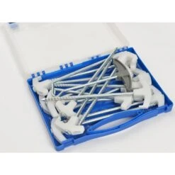 Glow-in-the-Dark Screw Tent Pegs 6 Glow-in-the-Dark Screw Tent Pegs -Camping Promotion go 324746 c