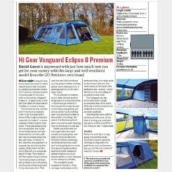 Vanguard Eclipse 8 Premium Family Tent -Camping Promotion go 329225 c