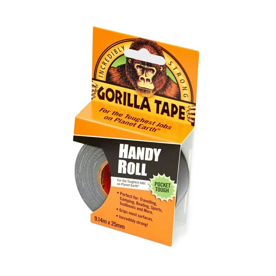 Gorilla Tape, Handy Roll (25mm X 9.1m) 2 Gorilla Tape, Handy Roll (25mm X 9.1m) - Image 2