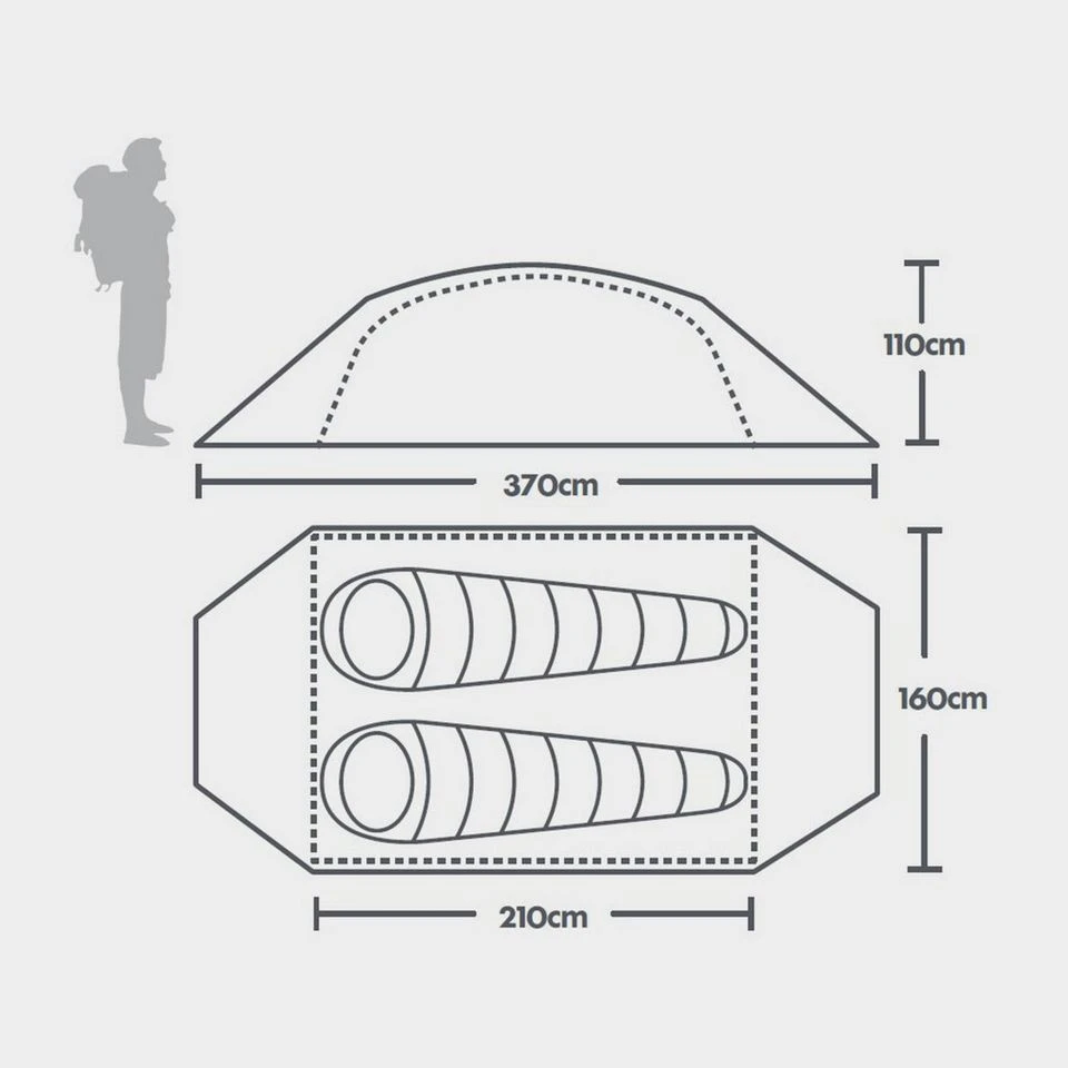 Berghaus Grampian 2 Tent 2 Berghaus Grampian 2 Tent - Image 2