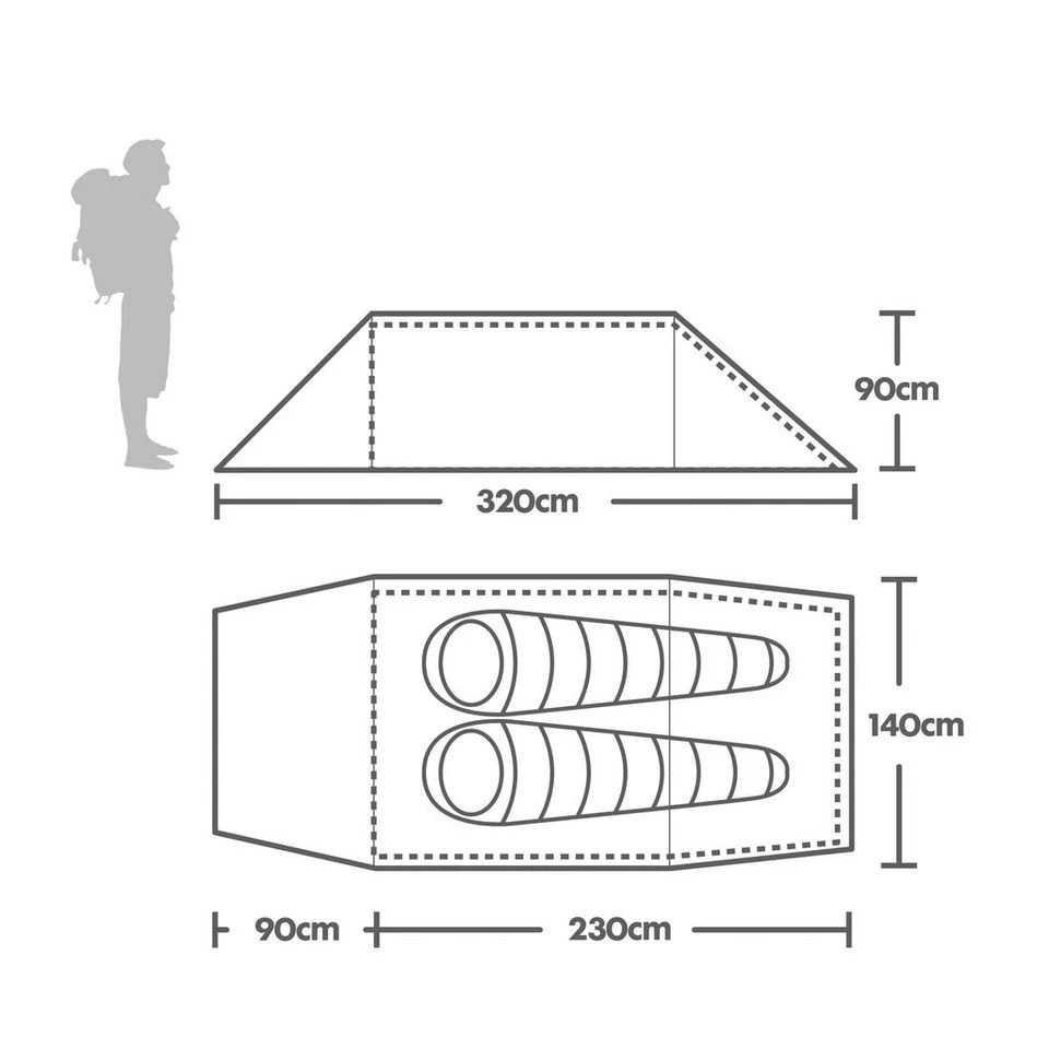 Wild Country Hoolie Campout 2 Tent 2 Wild Country Hoolie Campout 2 Tent - Image 2