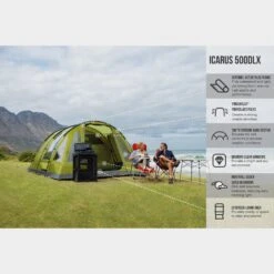 Vango Icarus 500 Deluxe Family Tent 8 Vango Icarus 500 Deluxe Family Tent -Camping Promotion go 350646 d