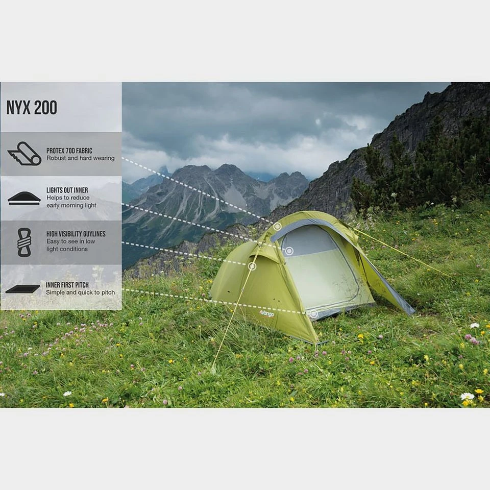 Vango Nyx 200 Tent 3 Vango Nyx 200 Tent - Image 3
