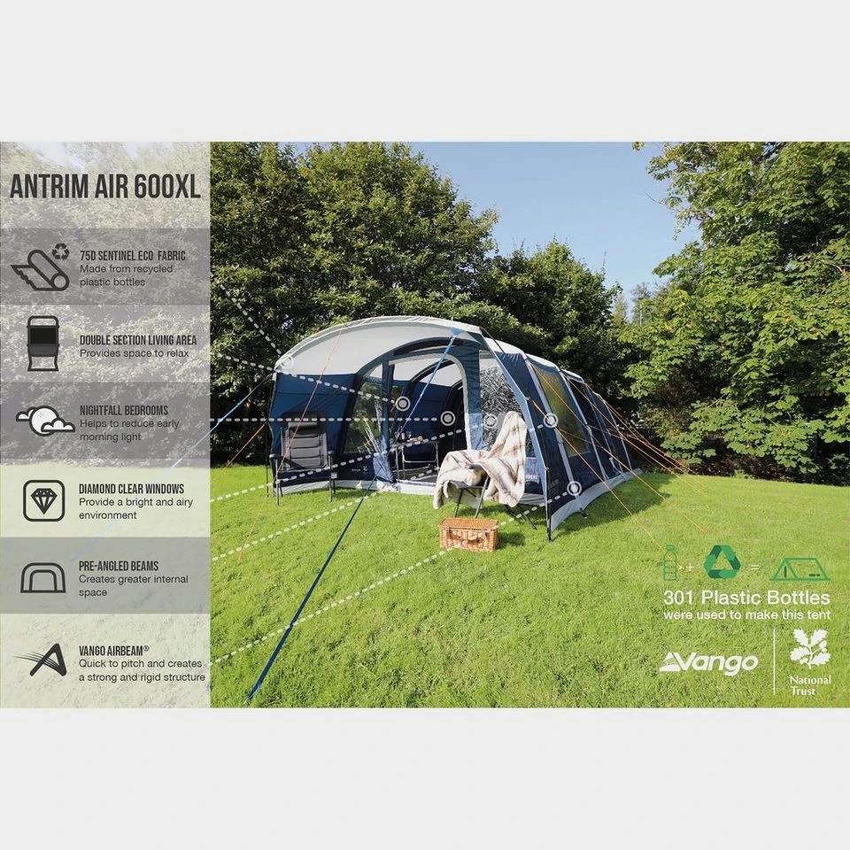 Vango Antrim Air 600XL Family Tent 3 Vango Antrim Air 600XL Family Tent - Image 3