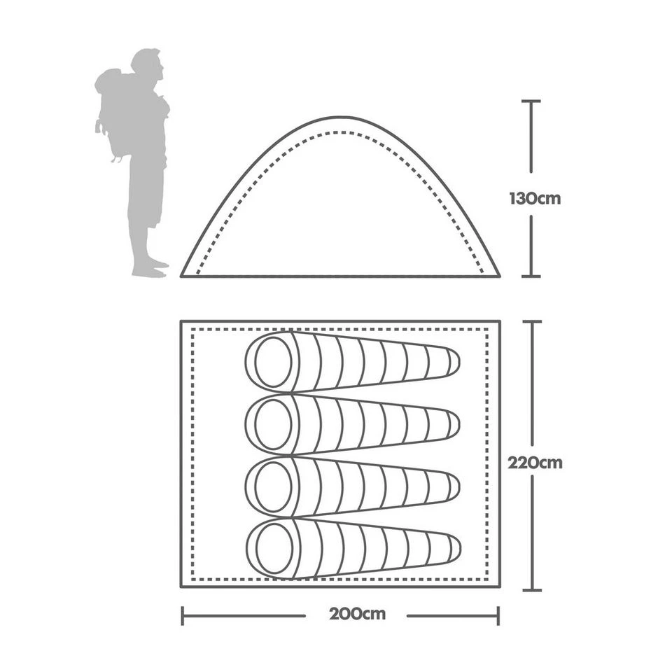 Toco 4 Person Tent 2 Toco 4 Person Tent - Image 2